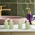 thumbnail image 4 of NUOLUX 4Ud Dispensadores De Shampoo Y Loción Reutilizables Con Tapas De Material, 4 of 8