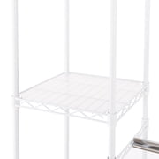 Seville Classics Expandable Closet Organizer System, White
