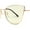 Gold Light Green, variant on Womens Classic Fancy Metal Rim Cat Eye Fem Sunglasses Gold Pink Smoke