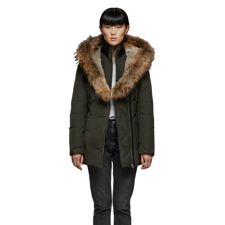 - MACKAGE Women's AKIVA Hip length Down Parka Coat