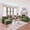 Green, variant on 160" Green Convertible Modular U Shaped Sectional Sofa Couch, Chenille Fabric Oversized Bone Free Sectional Sofa with Chaise Ottoman for Apartment Living Room