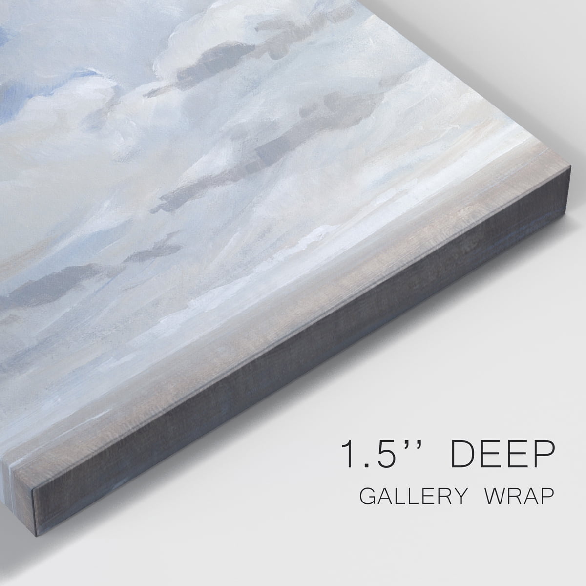 Sky Blue I Premium Gallery Wrapped Canvas - Ready to Hang - 24 x 36 Each