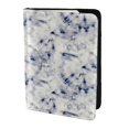thumbnail image 2 of Pofeuu Indigo Tie Dye Print Travel Document Organizer Passport Holder Men Women for Family (6.5 in x 4.5 in),Wallet Holder Credit Card Clutch Bag Case, 2 of 5