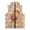 Capybara Watermelon Pattern Design, variant on Polyester Girls Jacket with Warm, Black Leopard Print Pattern Lightweight Kid Outerwear Vest for Winter Fall