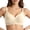 Beige, variant on Women Jelly Bras No Underwire Scalloped Push Up Buttery Soft Tshirt Bra Seamless Full Coverage Convertible Everyday Bra