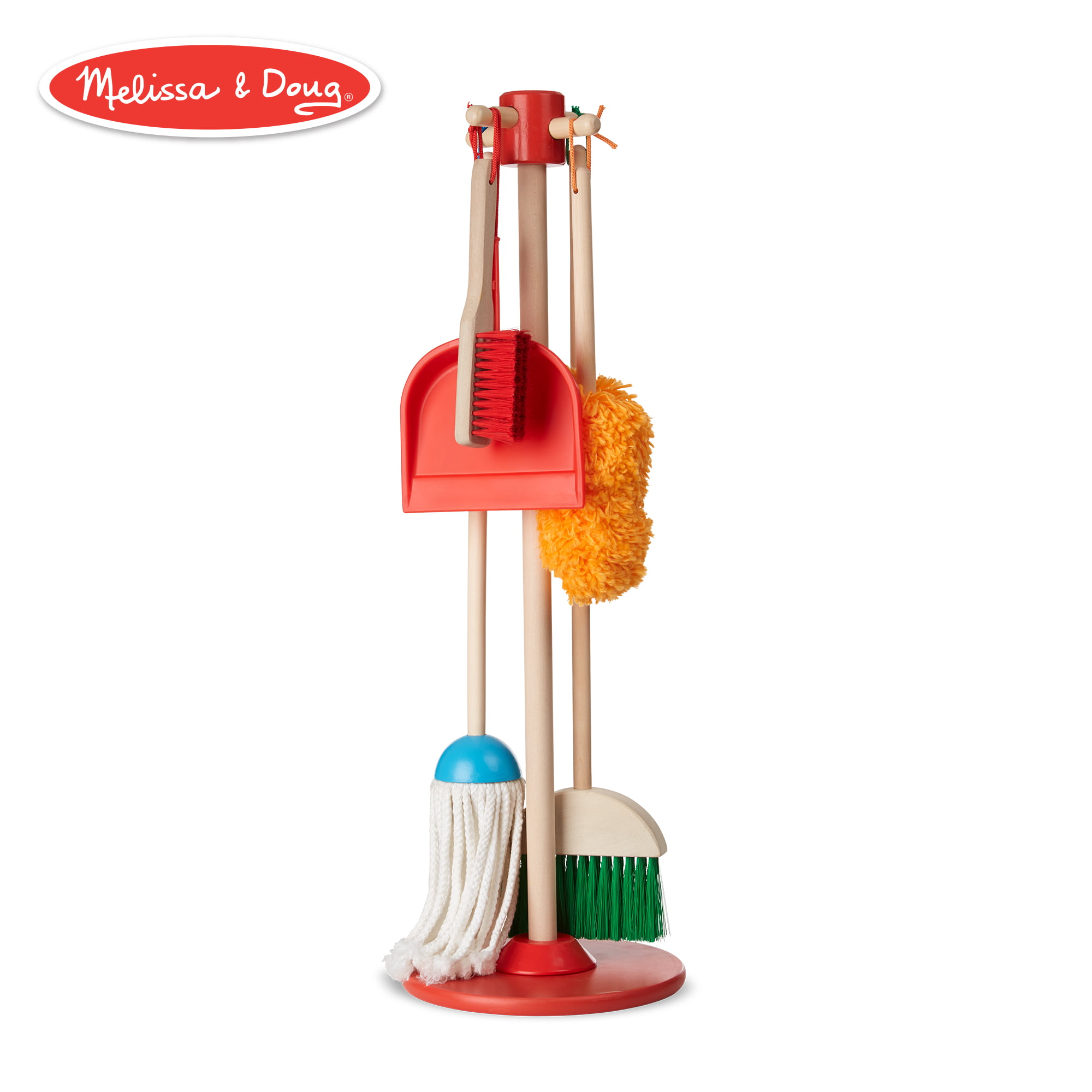 toy dustpan and brush set wooden