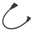 thumbnail image 4 of 90 Degree Right Angle Mini  Female To Mini  Male 0.3Meters Cable, Mini DisplayPort V1.2 Displayport Adapter For QXGA 2560x1600 Resolution Output, 4 of 8