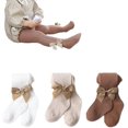 thumbnail image 1 of Mallas de punto trenzado para bebé niña, paquete de 3, para niña pequeña, 1 of 5