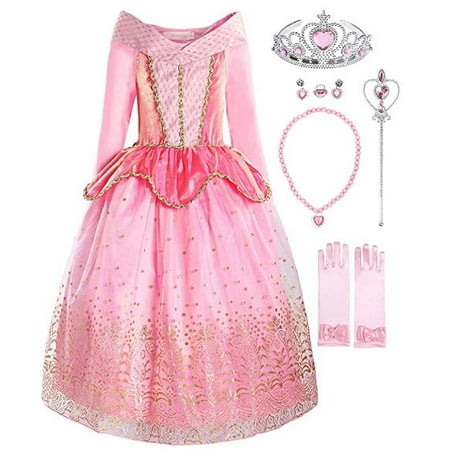 ReliBeauty Girls Princess Dress up Costume