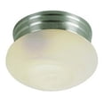 thumbnail image 2 of Bel Air Lighting Dash 5.25 in. H X 10 in. W X 10 in. L Brushed Nickel Silver Ceiling Fixture, 2 of 2