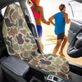 thumbnail image 4 of XYZCANDO Camo Duck Car Seat Towel Cover Waterproof Car Seat Covers, Sweatproof, Suitable for Bucket Seat Van, Fit for Trucks Cars Vehicle, 4 of 9
