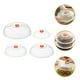 thumbnail image 5 of 4pcs Cubiertas de alimentos para microondas cubiertas de salpicaduras de horno cubren tapas de microondas para alimentos, 5 of 5