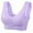 Purple, variant on nerohusy Sports Bras for Women 3 Pack,3 Pcs Womens Compression Racerback Sports Bra Medium Support Full Coverage Yoga Bra Seamless Wireless Lined Bra,Beige,XXL