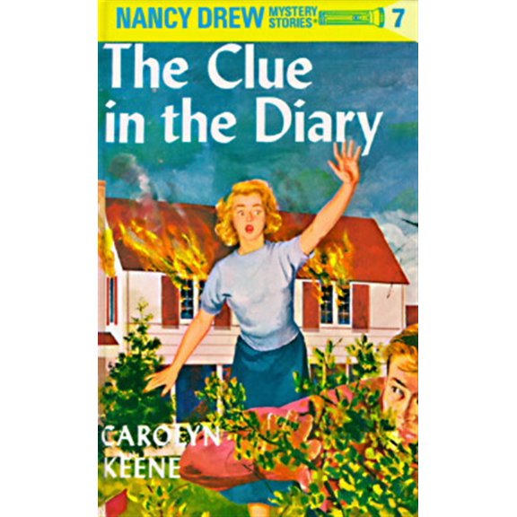 Pre-Owned Nancy Drew 07: The Clue in the Diary by Carolyn Keene (Hardcover)