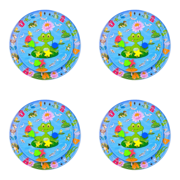 Almohadilla Inflable para Palmaditas Pez Oceánico PVC Arrastrándose Acolchado para Gatos Inducción Juguete Interactivo para Gatos (D) Púrpura Redonda 65 Cm