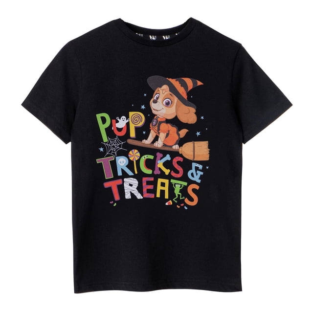 Pat' Patrouille T-Shirt pour Filles « Trick & Treats »