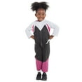 thumbnail image 2 of Marvel Spider-Man Spider-Gwen Ghost Spider Newborn Baby Girls Zip Up Cosplay Coverall Newborn to Little Kid, 2 of 5