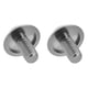 thumbnail image 5 of Nimomo Pernos de Soporte de Bicicleta, GUB G-510 2 Piezas M5 * 12 mm Soporte de Soporte de Jaula de Botella de Agua de Bicicleta Pernos de Tornillo(Plata), 5 of 5