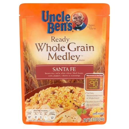 whole santa package fe 054800233250  Bens Grain Whole  Uncle UPC Ready Medley