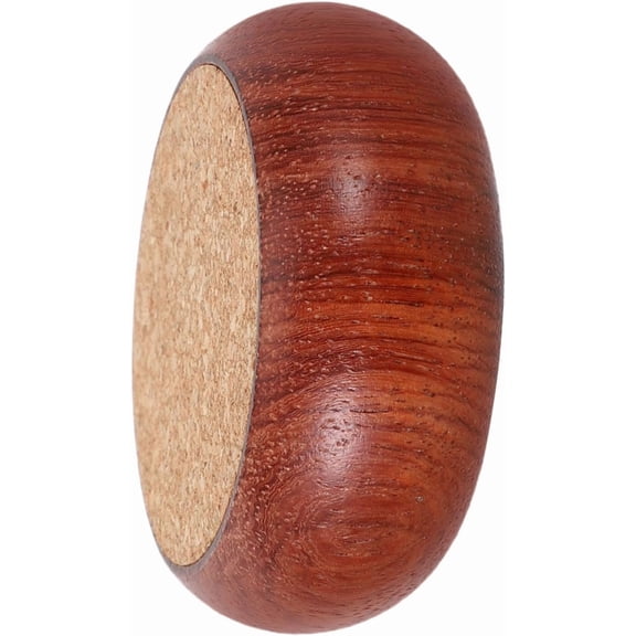 Wood and Cork Sewing Pin Cushion for Needle Storage Sturdy Natural Wood Grain Pincushion for Crochet and Daily Sewing Projects