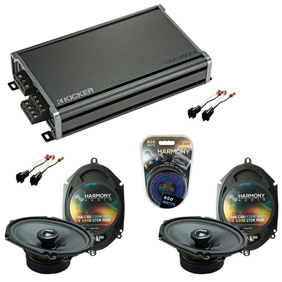 Fits Ford F-250/350/450/550/650/750 99-04 Speakers Upgrade Harmony C68 & CXA3604