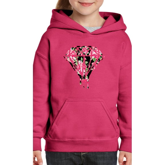 IWPF - Big Girls Hoodies and Sweatshirts - Diamond