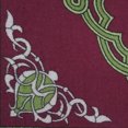 thumbnail image 3 of Deerlux QI003643.S 4 x 6 ft. Transitional Living Room Area Rug with Nonslip Backing, Red - Medallion Pattern - Small - Rectangle, 3 of 4