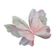 thumbnail image 1 of Mariposa artificial gigante de gasa, suministros de mariposas falsas, 50 cm, decoración de malla para bodas Rosa, 1 of 9