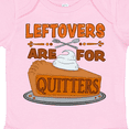 thumbnail image 4 of Inktastic Leftovers Are for Quitters with Pumpkin Pie Boys or Girls Baby Bodysuit, 4 of 5