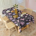 thumbnail image 3 of Fantasy Princess Unicorn Pattern Rectangle Tablecloth 60"x120",Waterproof Polyester Rectangle Table Cloth, Wipeable Spillproof Polyester Tablecloth for Dining, Camping, Indoor and Outdoor, 3 of 6