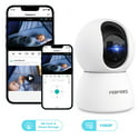Febfoxs Baby Monitor 360-Degree Smart Security Camera