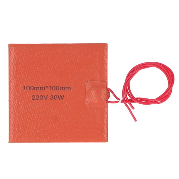 Silicone Heater Pad - Flexible, 200°C Max, 220V 30W