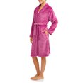 thumbnail image 3 of Gloria Vanderbilt Women's and Women's Plus Fleece Robe, 3 of 4