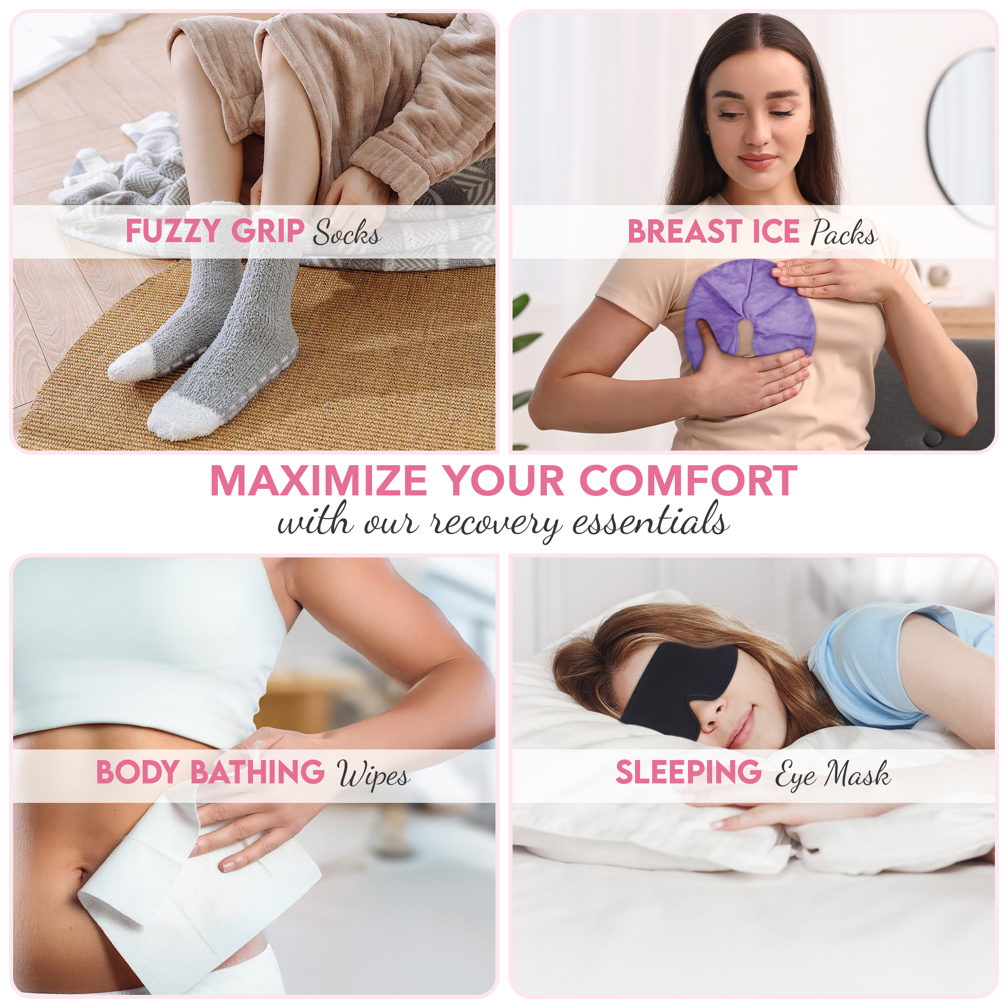 Ultimate Mastectomy, Top Surgery & Breast Augmentation Recovery Kit Deluxe Care Package Post Op Essentials (35pc Set)