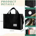 thumbnail image 3 of 4 Uds. Bolsos cruzados pequeños, bolso cruzado cuadrado, bolsos de hombro elegantes, bolsos de viaje Retro estéticos para mujer, 3 of 3