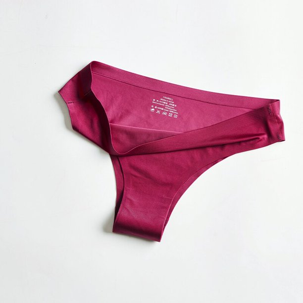 Bragas sin costuras para mujer, tangas ultrafinas de nailon, lencería suave sólida, ropa interior femenina, bragas de seda helada, 1 ud. Tan Jianjun unisex