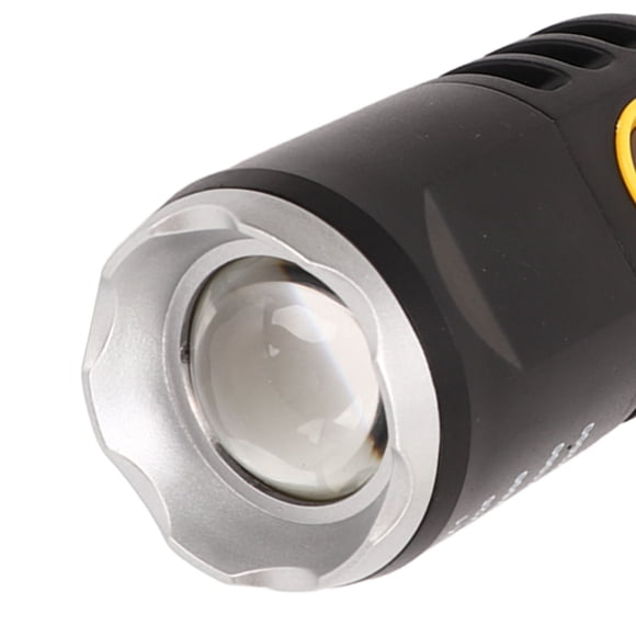 Linterna telescópica NikouMX luz fuerte Antorcha telescópica negra