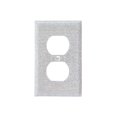 thumbnail image 1 of TYPPKMM Shiny Wall Plate Cover with Strong Silver Rhinestones Decorative Home Improvement Accessory Outlet Covers, 1 of 7