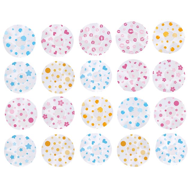 UPOUART 24Ud Capas De Ducha Impermeables Reutilizables Con Elástica Para