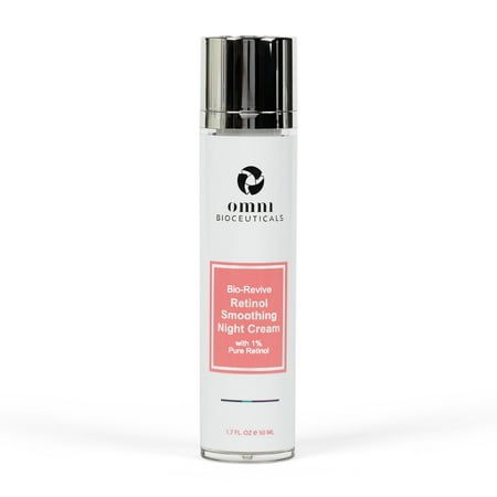 Omni Bioceuticals Bio-Revive Retinol Smoothing Night Cream with 1% Pure Retinol