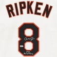 thumbnail image 3 of Framed Cal Ripken Jr. Baltimore Orioles Autographed White Mitchell & Ness Authentic Jersey with "2007 Hall of Fame" Inscription - Fanatics Authentic Certified, 3 of 4