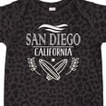 thumbnail image 4 of Inktastic San Diego California Cute Surfing Boys or Girls Baby Bodysuit, 4 of 5
