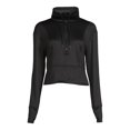 thumbnail image 5 of Avia Women's Quarter-Zip Ribbed Pullover Jacket, 5 of 5