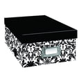 thumbnail image 1 of Caja de almacenamiento Pioneer para álbumes de fotos, diseño pesado de damasco, 1 of 6