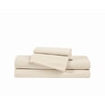 thumbnail image 6 of Brooklyn Loom Essential 100% Cotton Washed Softness 3-Piece Twin XL Sheet Set in Natural, Solid Color, OEKO-TEX Certified, 6 of 11