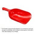 thumbnail image 4 of Uxcell Feed Scoop PP 11.5" Ice Maker Flour Cereal Sugar Handle Shovel, Red, 4 of 6