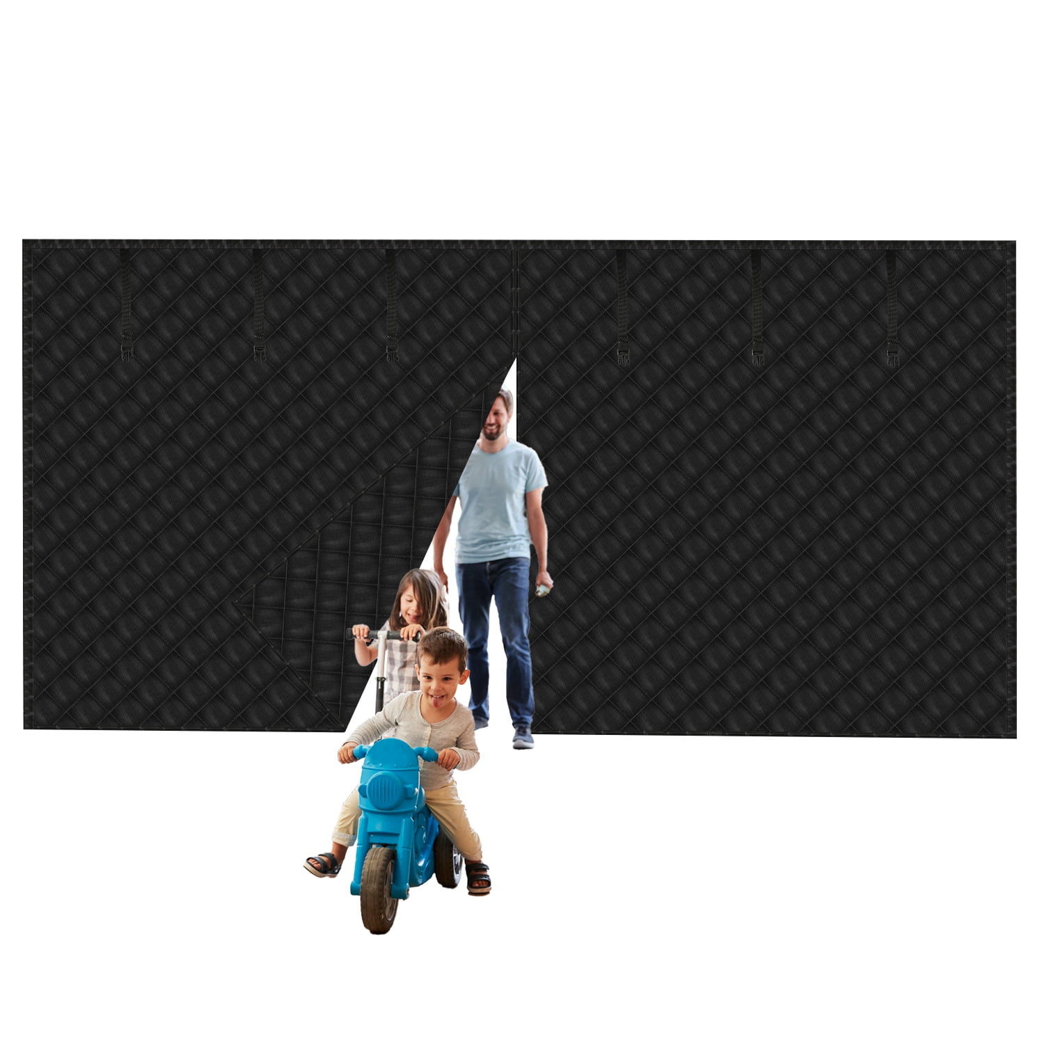 16*7FT Magnetic Thermal Insulated Garage Door