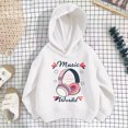 thumbnail image 5 of Shadoumai Kids Hoodies Girls Printed Pattern Long Sleeve Hoodie Pullover Tops with Pocket Cute Warmth Pullover Hooded Sweatshirt Children Fall Clothes for Girls, 5 of 5