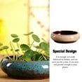 thumbnail image 4 of Flower Pot Ceramic Pots Hydroponic Planter Succulent Containers Glazed Shadow Large Diameter for Home Supplies White, 4 of 9