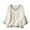 White, variant on Womens Tunic Tops V Neck Casual Loose 3/4 Sleeve Shirts Dressy Cotton Linen Blouses Tops Overiszed T Shirts